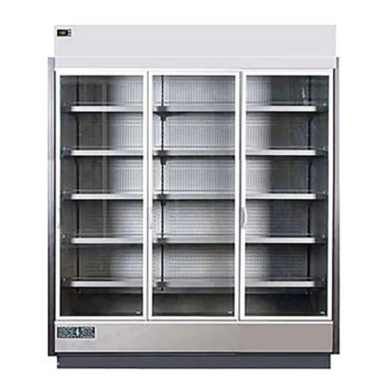 Hydra-Kool KGV-MR-3-S 3-Door High Volume Grab And Go Self-Contained