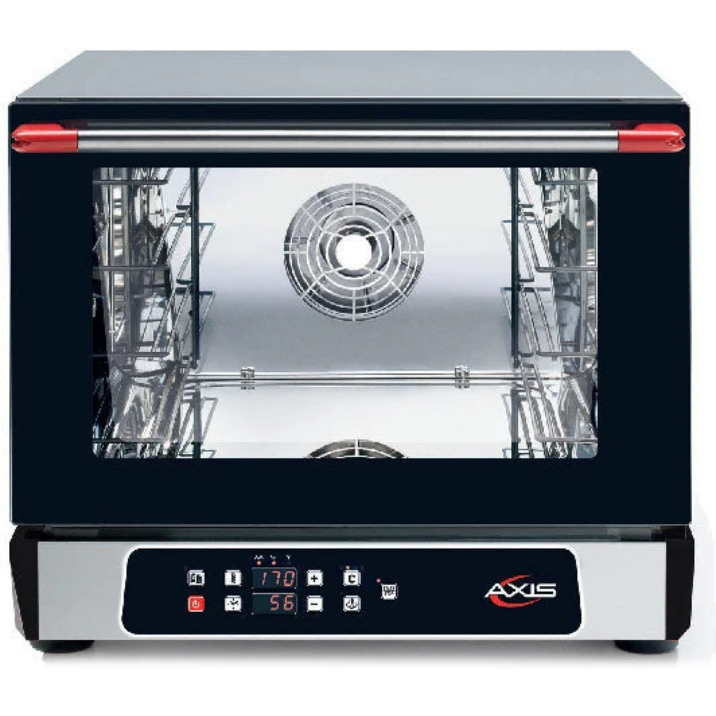 Axis AX-514RHD Electric Countertop Convection Oven with Digital Controls Single Deck Half Size