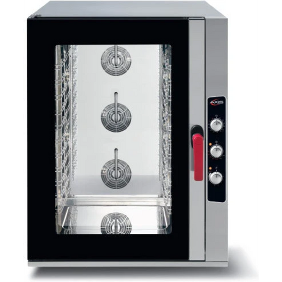 Axis AX-CL10M Electric Combi Oven with Manual Controls 10 Pan Capacity Full-Size