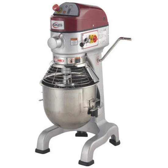 Axis AX-M20 Floor Model 20 Quart Planetary Mixer with Timer, 3-Speed, 1/2 HP