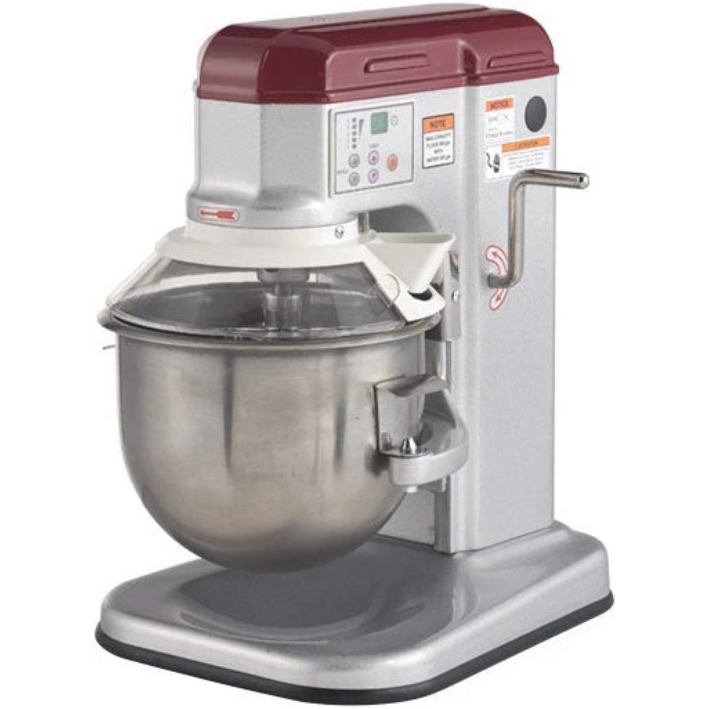 Axis AX-M7 Countertop 7 Quart Planetary Mixer with Timer, 3-Speed, 3/42 HP