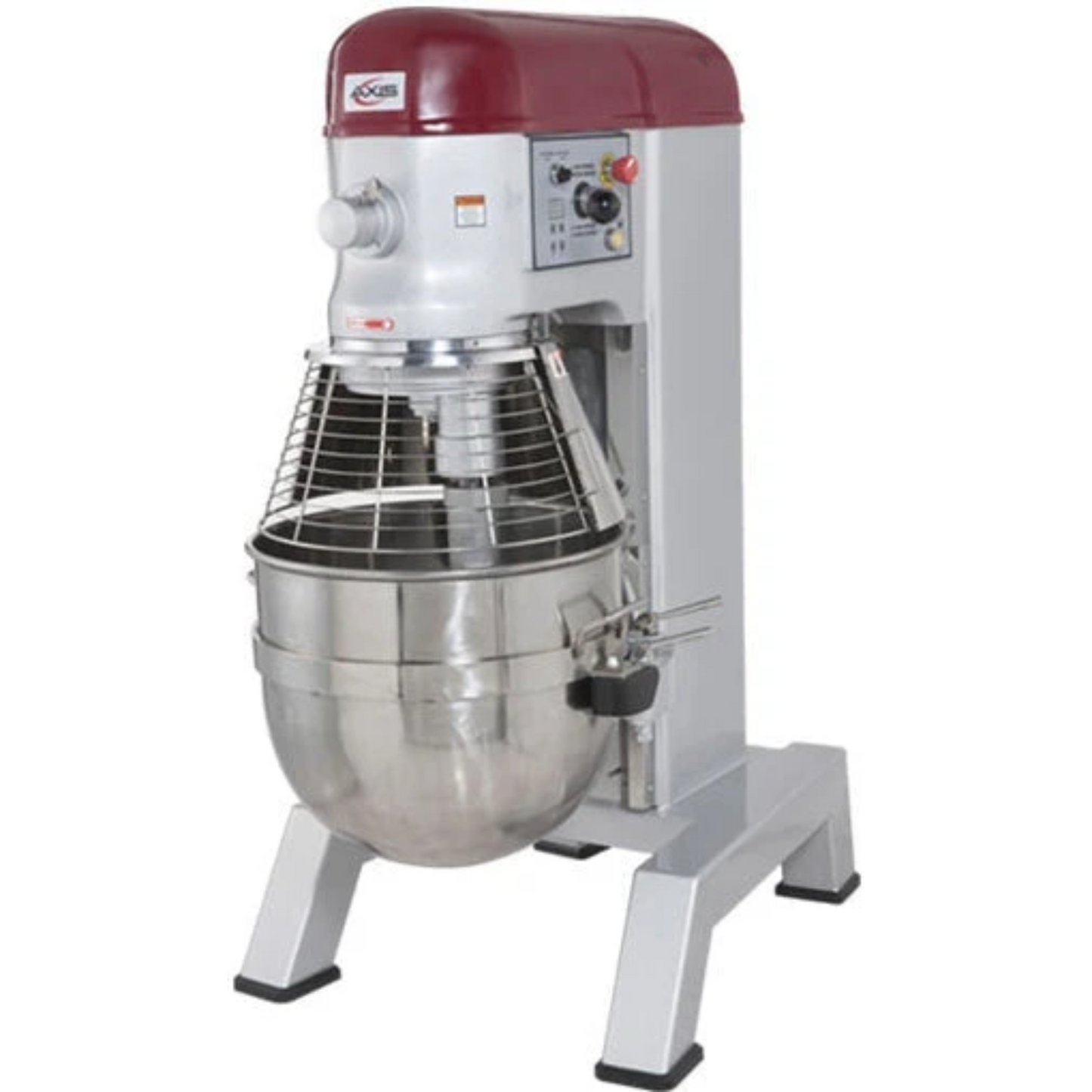 Axis AX-M80 Floor Model 80 Quart Planetary Mixer with Timer, 3-Speed, 4 HP