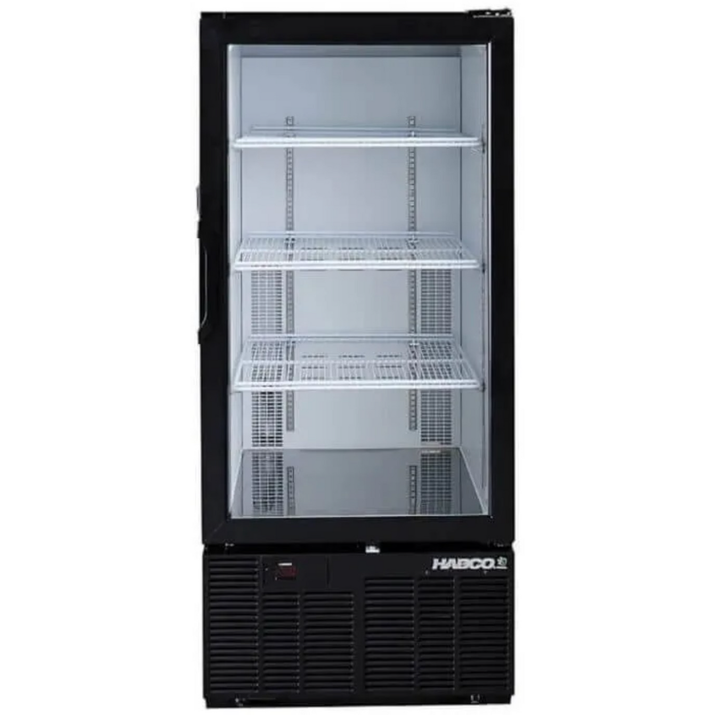 HABCO ESM10HCHL 24" Impulse Cold Space Merchandiser Refrigerator Display, Single Glass Swing Door