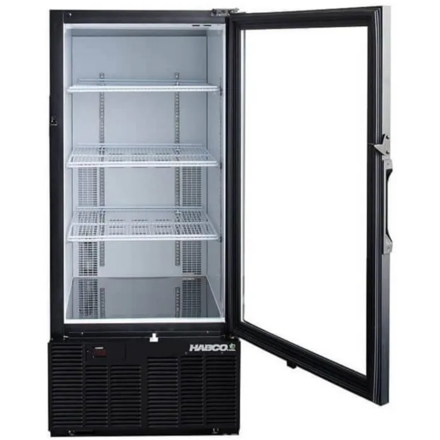 HABCO ESM10HCHL 24" Impulse Cold Space Merchandiser Refrigerator Display, Single Glass Swing Door