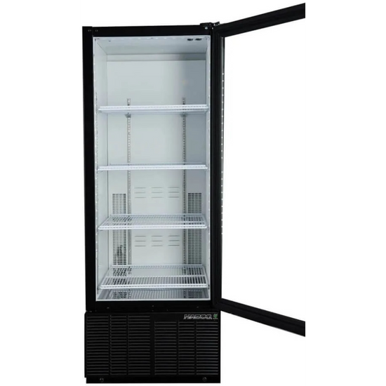 HABCO ESM12HC 24" Impulse Single Glass Swing Door Refrigerated Display 12 Cu.Ft