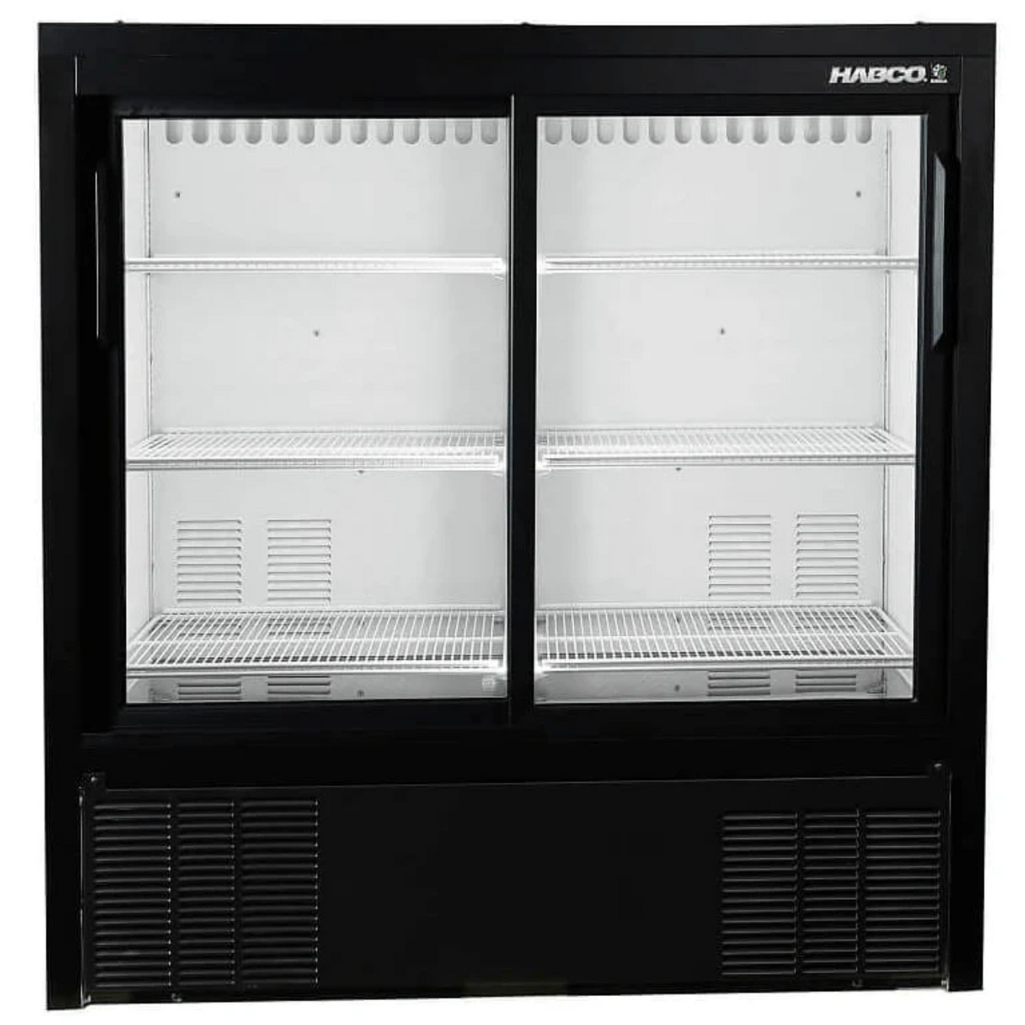 HABCO ESM14SL48HC 47" Impulse Double Sliding Glass Door Refrigerated Display