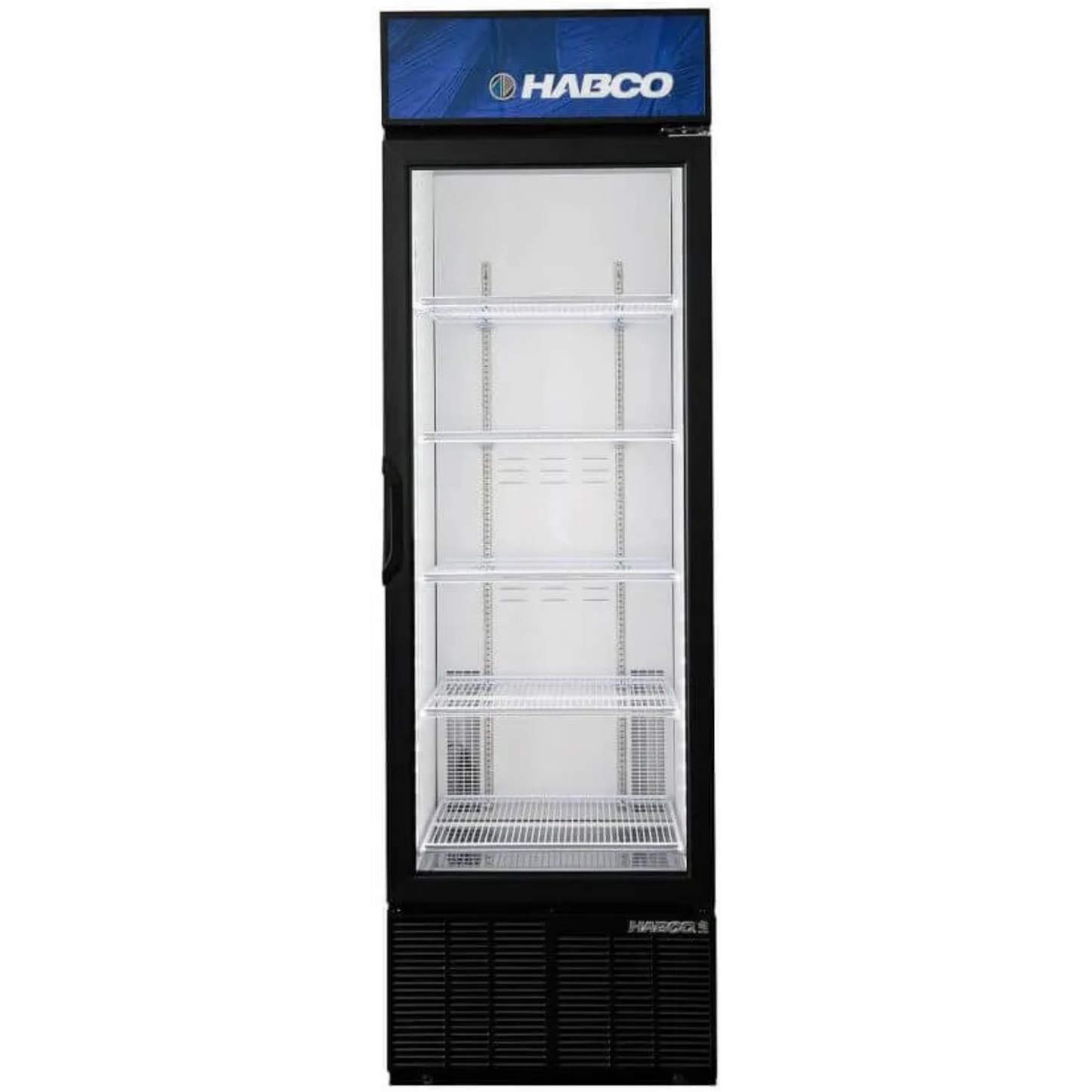 HABCO ESM18HC 24" Impulse Single Glass Swing Door Refrigerated Display 17 Cu.Ft