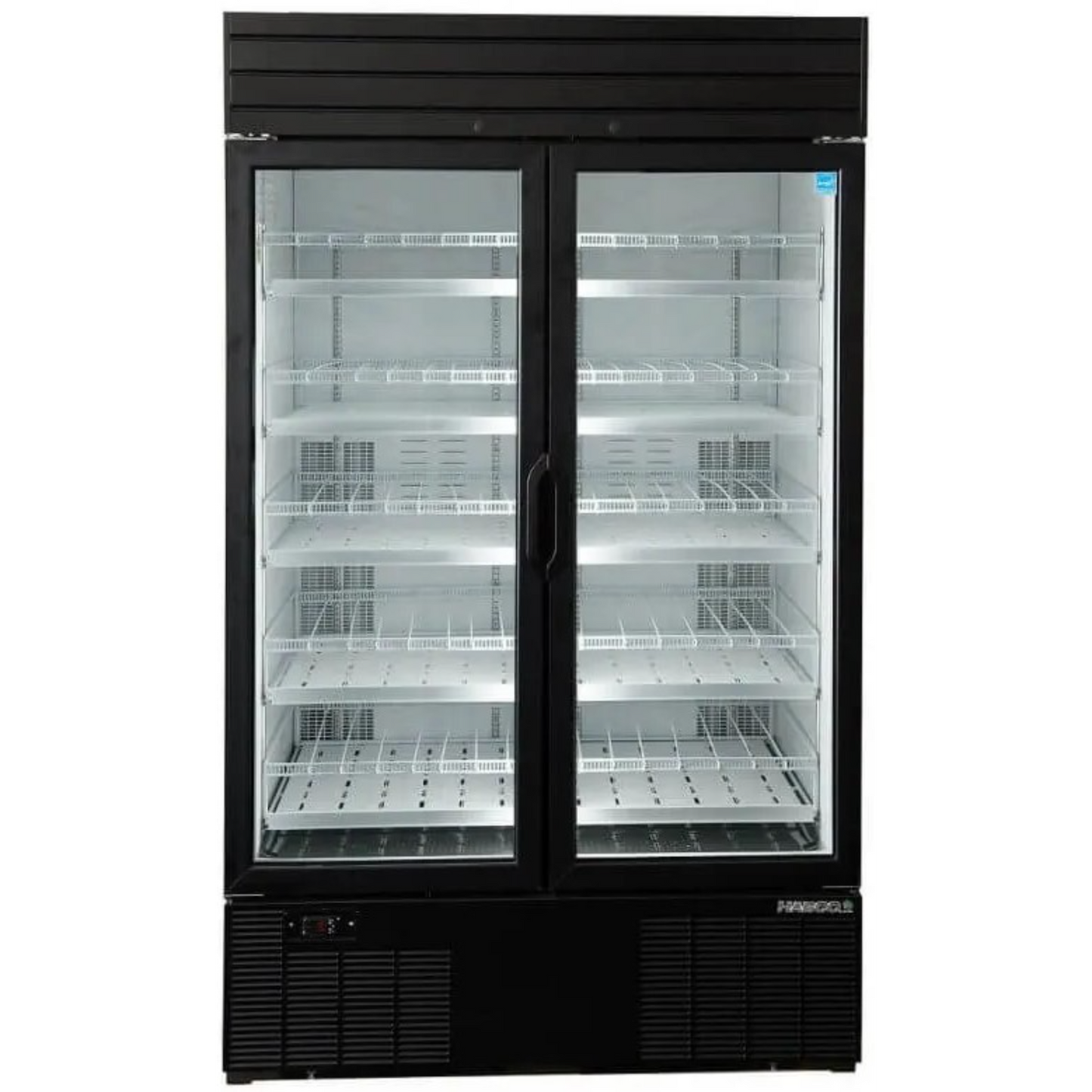 HABCO ESM46HCBXH 47.5" Impulse Cold Space Merchandiser Refrigerator Display, Double Glass Swing Doors