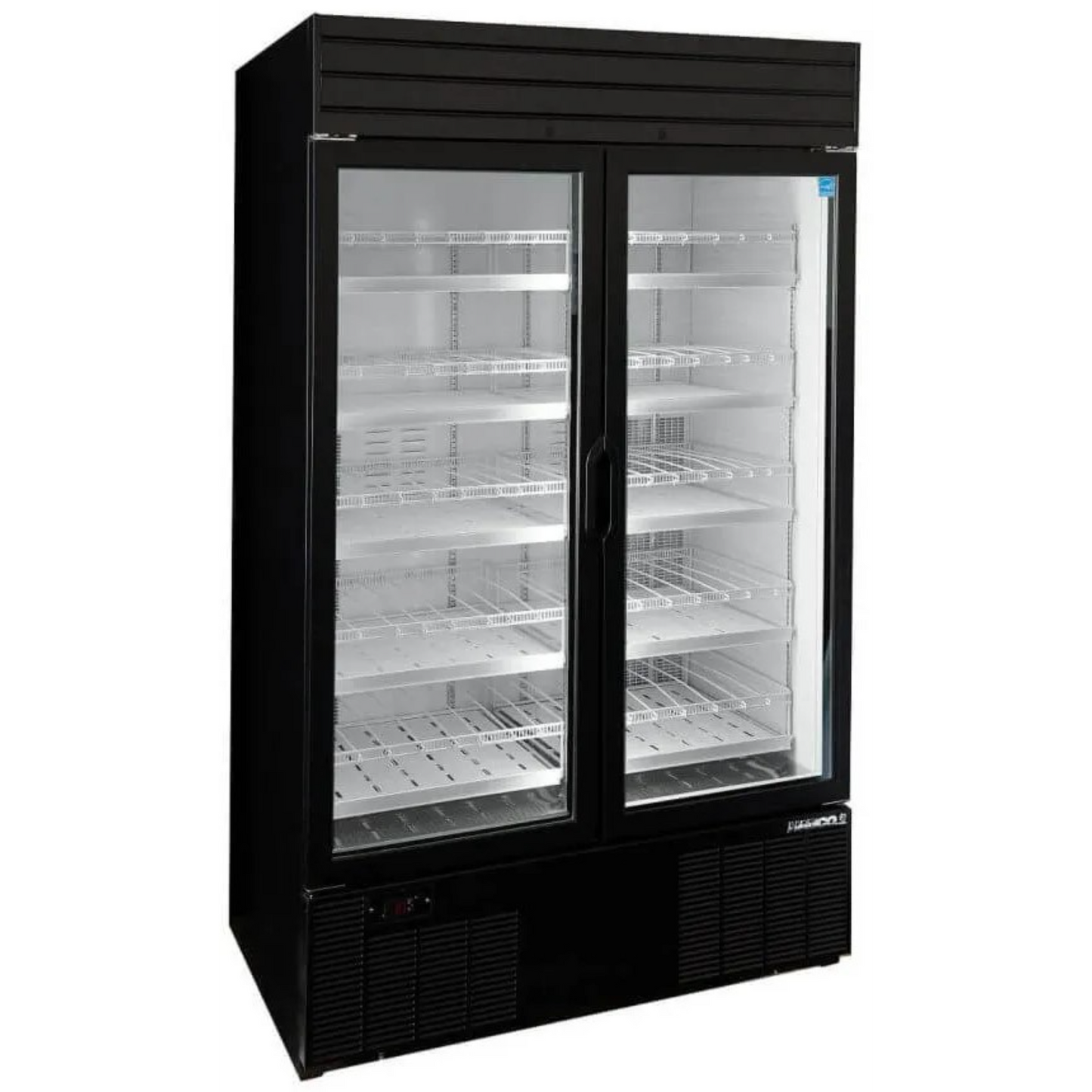 HABCO ESM46HCBXH 47.5" Impulse Cold Space Merchandiser Refrigerator Display, Double Glass Swing Doors