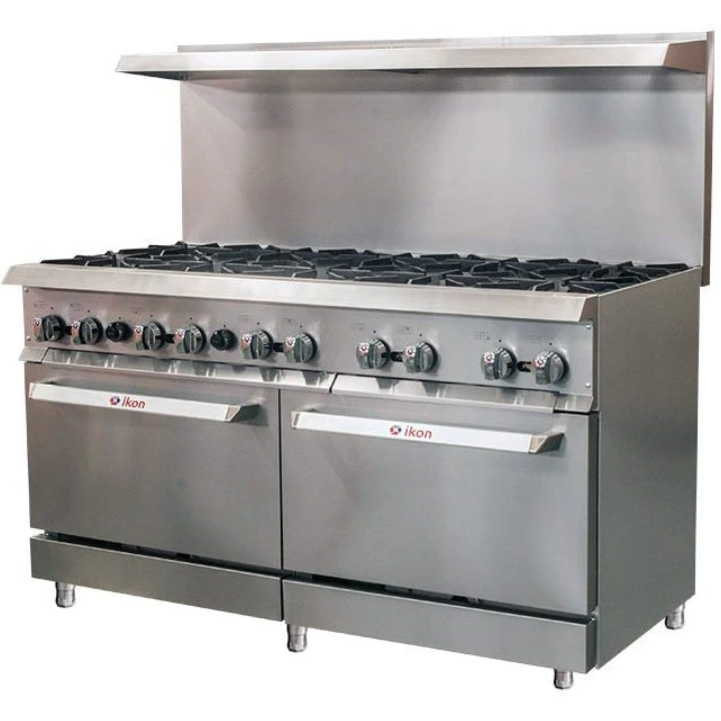 IKON Cooking IR-10-60 Gas Range with Oven 10 Burners