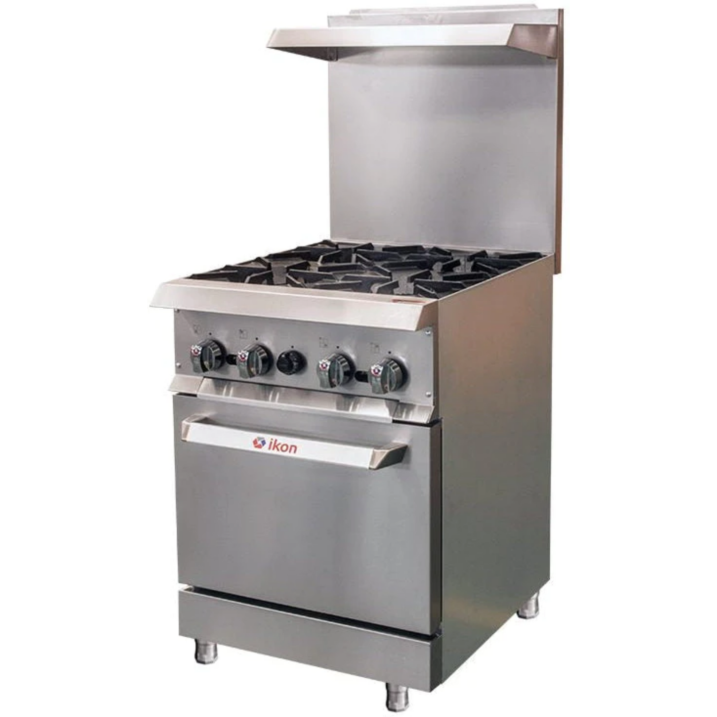 IKON Cooking IR-4-24 24" Gas Range 4 Burners with Oven