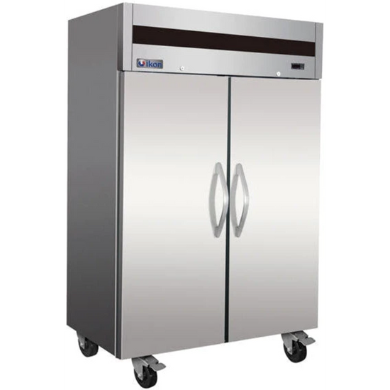 IKON IT56R 56" Upright Double Doors Top Mount Refrigerator