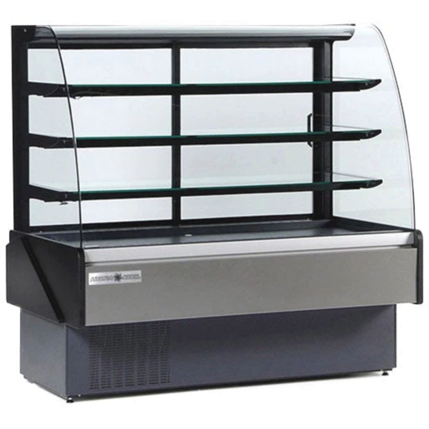 Hydra-Kool KBD-CG-40-D 40" Curved Glass Bakery Deli Case Non-Refrigerated