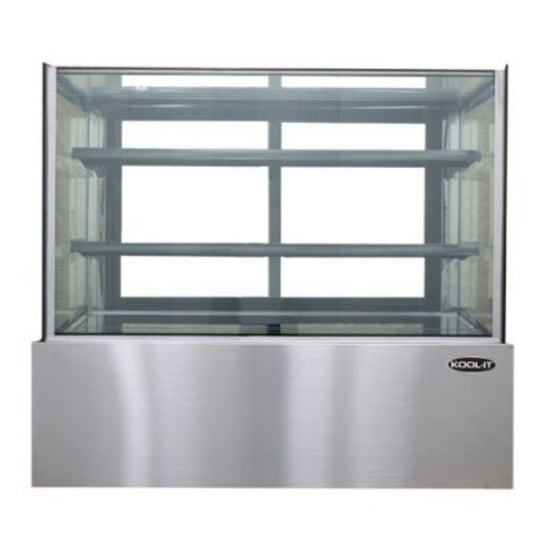 Kool-It KBF-72 72" Refrigerated Flat Glass Display Case