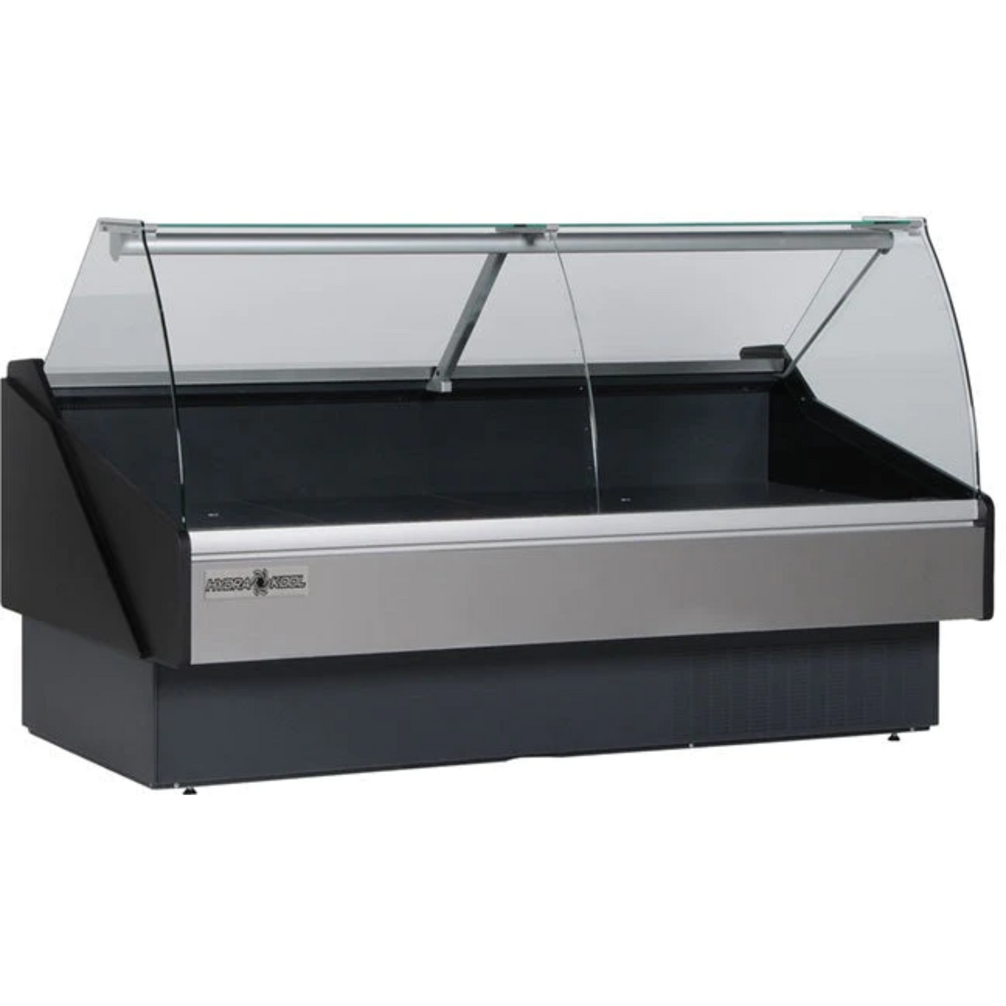 Hydra-Kool KFM-CG-100-S 100" Fresh Meat & Deli Case Curved Glass Self-Contained