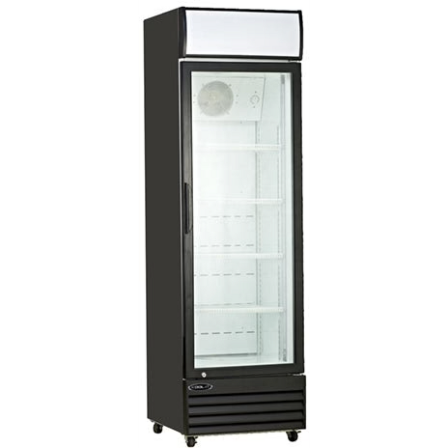 Kool-It KGM-13 23" Single Swing Glass Door Merchandiser Refrigerator