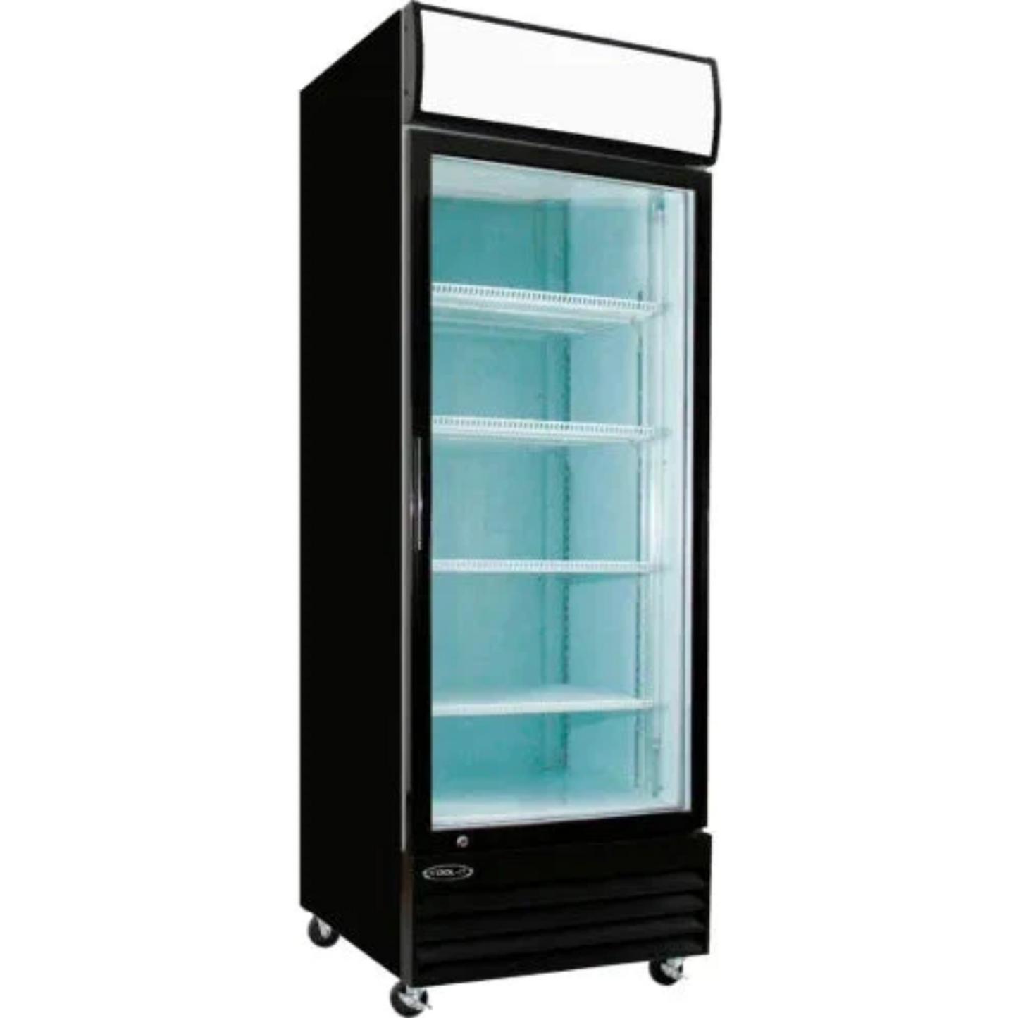 Kool-It KGM-23 28" Single Swing Glass Door Merchandiser Refrigerator