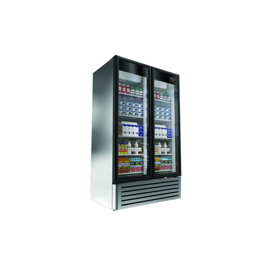 Kool-It LX-40RS 37.4 Cu. Ft. Double Glass Doors Merchandiser Refrigerator (Signature)