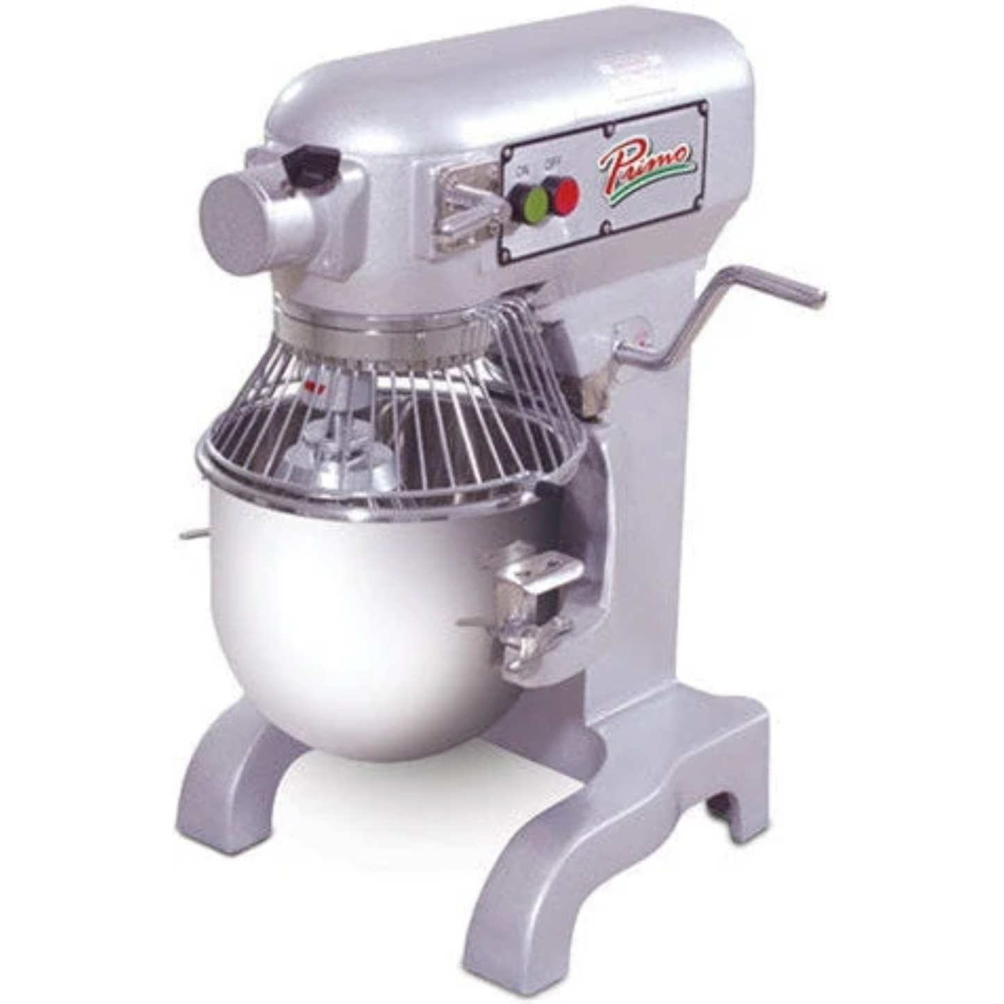 PRIMO PM-10 Countertop 10-Quarts Planetary Mixer with Guard, Bench Model 120v