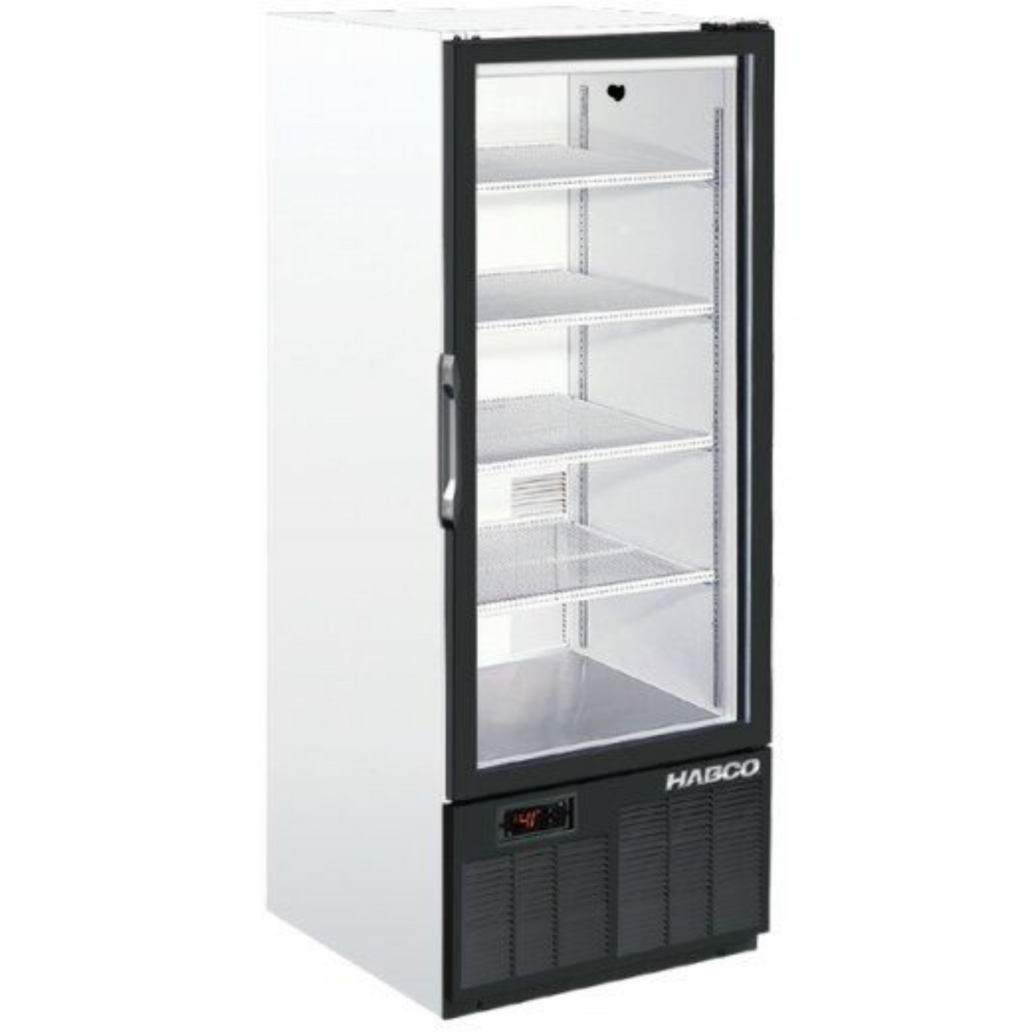 HABCO SE12HCRxG 24″ Single Glass Swing Door Pharmaceutical Refrigerator 10.25 Cu. Ft