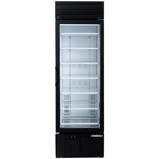HABCO SE18HCRxG 24″ Single Glass Swing Door Pharmaceutical Refrigerator 13.6 Cu. Ft