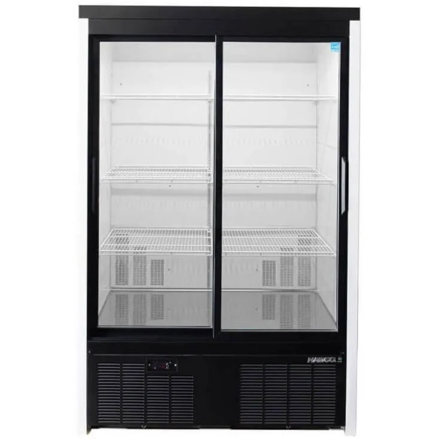HABCO SE40eHC 47.5" Double Sliding Glass Door Refrigerator