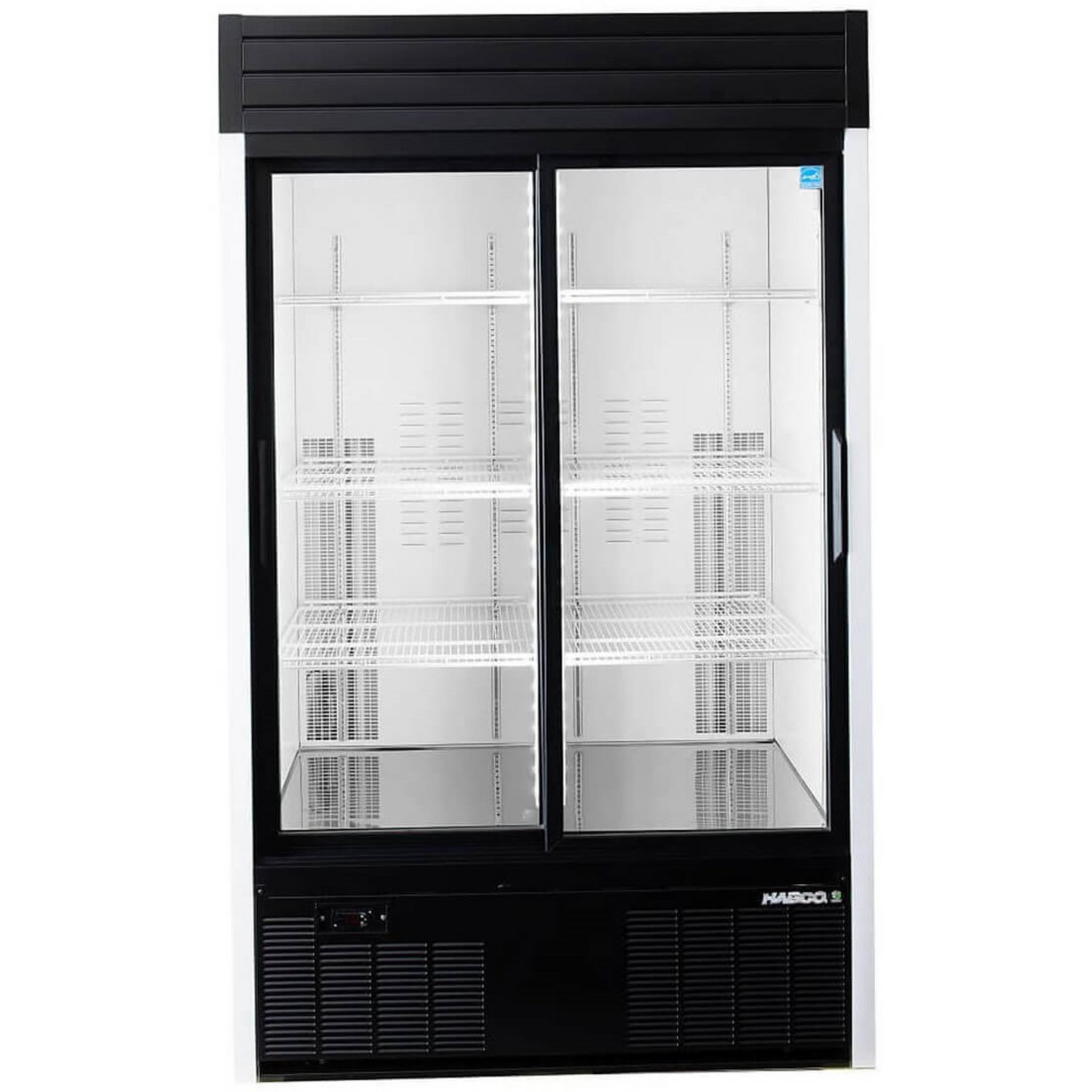 HABCO SE42HC 47.5" Double Sliding Glass Door Refrigerator