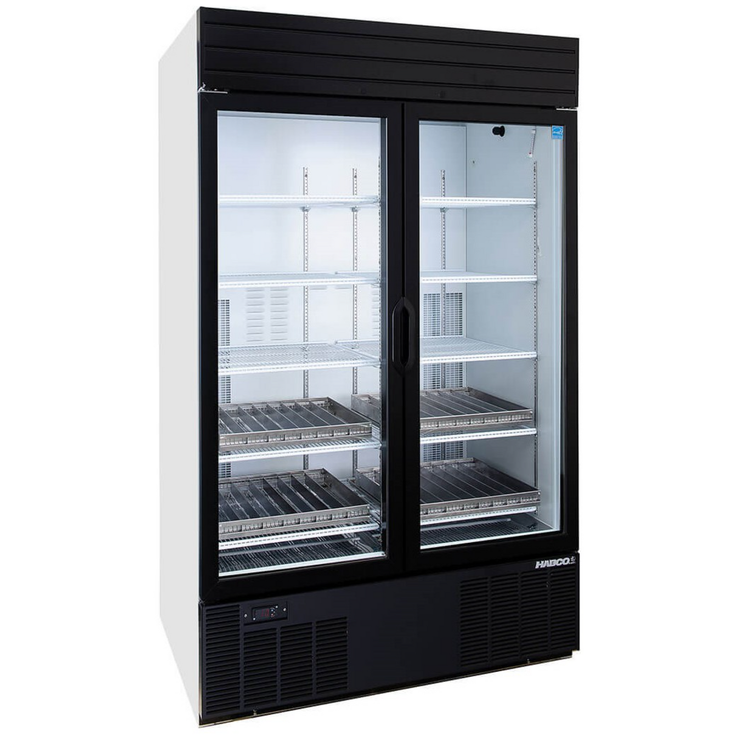 HABCO SE46HCRxG 47.5″ Double Glass Swing Door Pharmaceutical Refrigerator 38 Cu. Ft