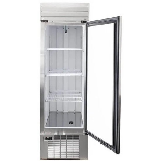 HABCO SF24HCSX 24" Single Solid Swing Door Refrigerator Freezer SX Model
