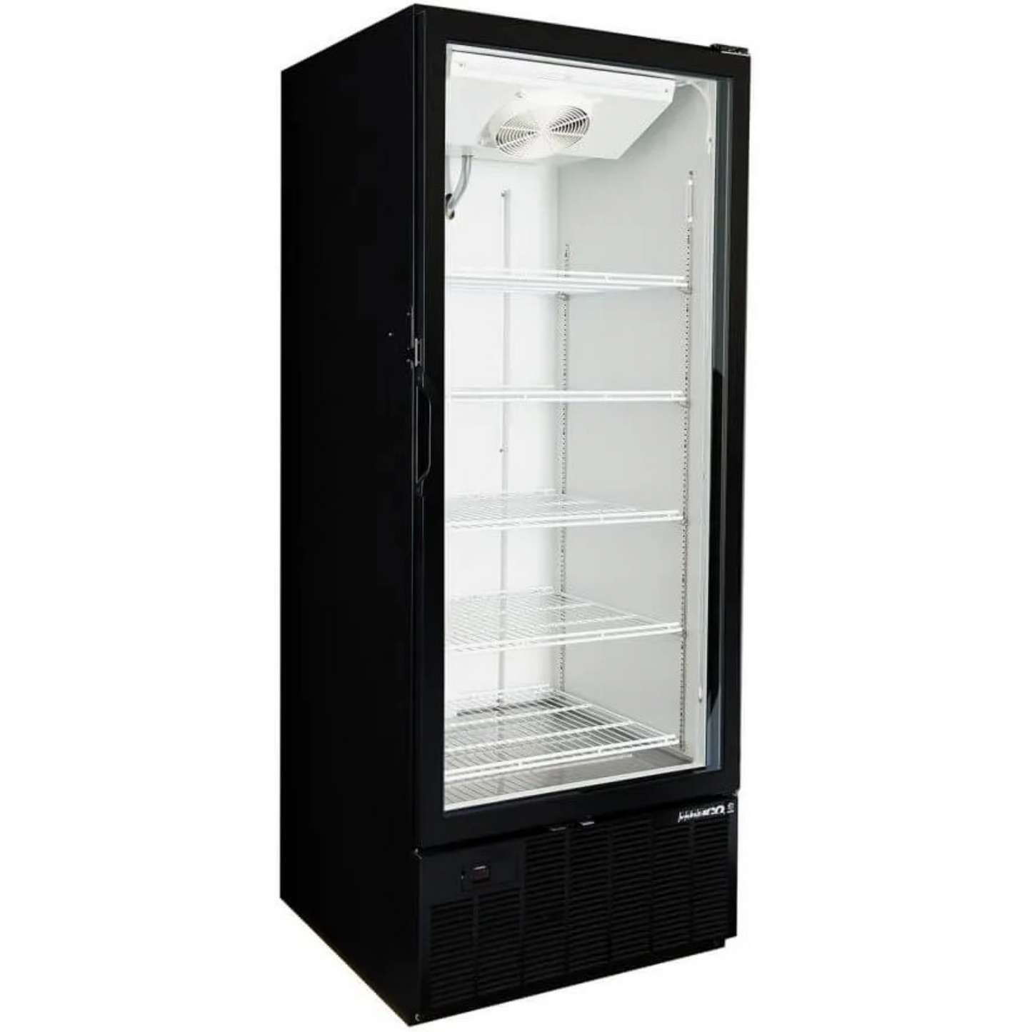 HABCO SF28HCBXTD-HL 30.5″ Freezer Display Merchandiser With Health Lock Timer, Single Glass Swing Door