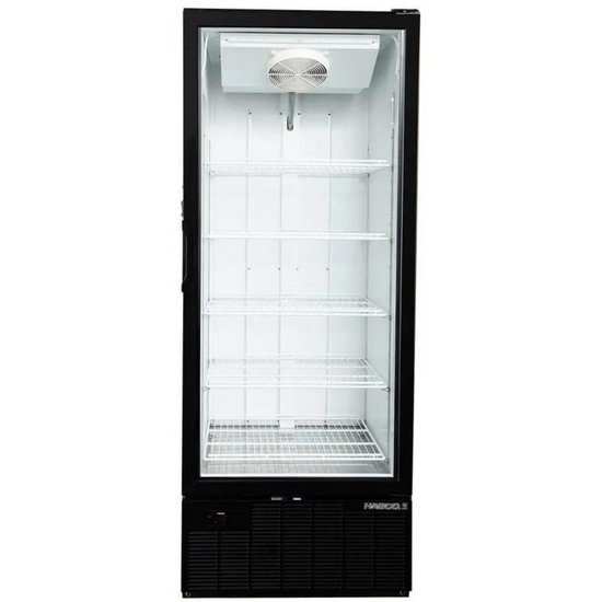 HABCO SF28HCBXTDMHL 30.5″ Freezer Display Merchandiser With Health Lock Timer, Single Glass Swing Door