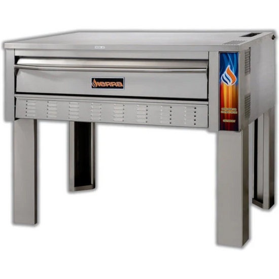 Sierra SRPO-48G 48" Pizza Single Deck Oven, Stainless Steel Natural Gas