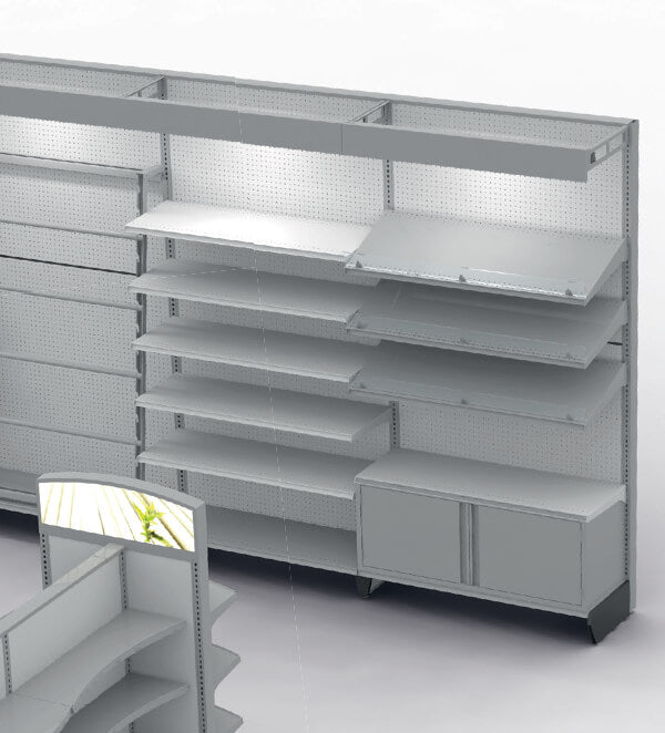 Gondola Shelving – Vanguard Store Fixtures Inc.